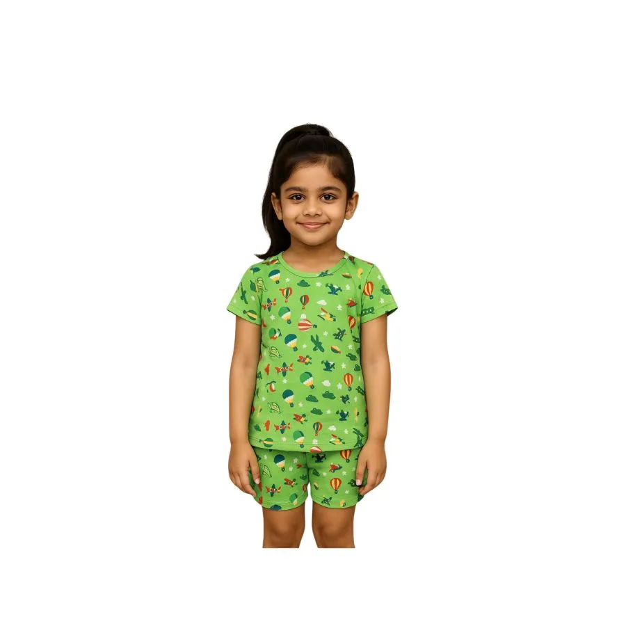 Kids AOP Shorts Set
